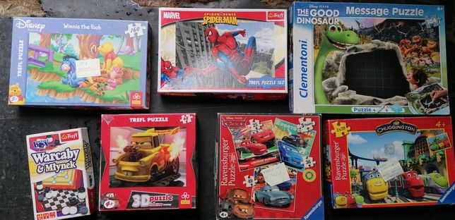 Puzzle cars, Spiderman, Stacyjkowo