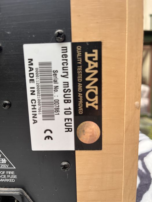 Tannoy Sub 10 eur subwofer