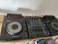 Konsola DJ, DJM 700, 2x CDJ 900