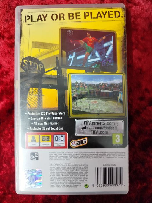 Fifa street 2 PSP gra piłka nożna PlayStation Portable