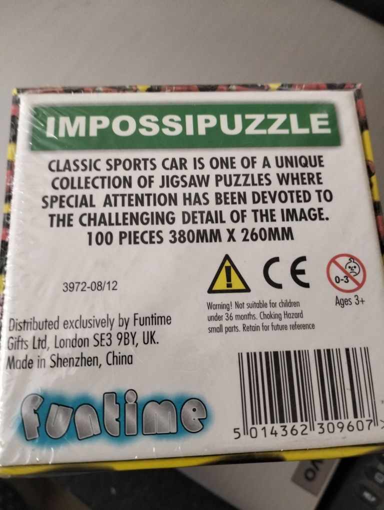 Nowe zapakowane Impossipuzzle 100 elementów