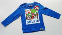 Super Mario Bros - T-Shirt Selfie (Manga Comprida)