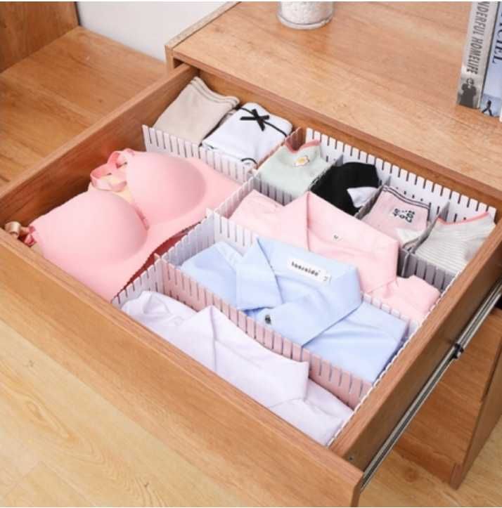 Organizer separator do szuflady 37 cm x 7 cm 4 sztuki