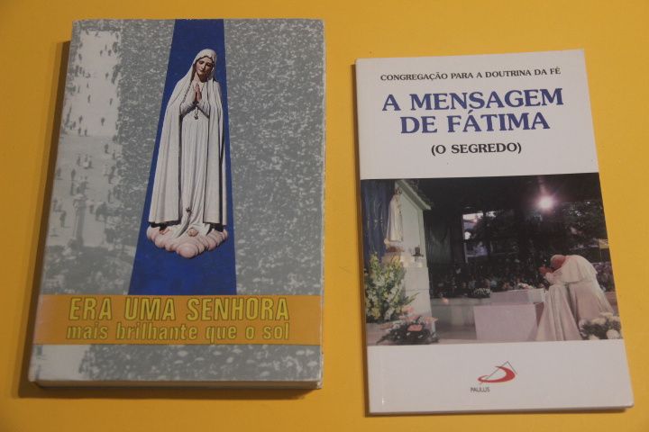 Livros sobre Nossa srª de Fátima/Alexandrina de Balasar e outros