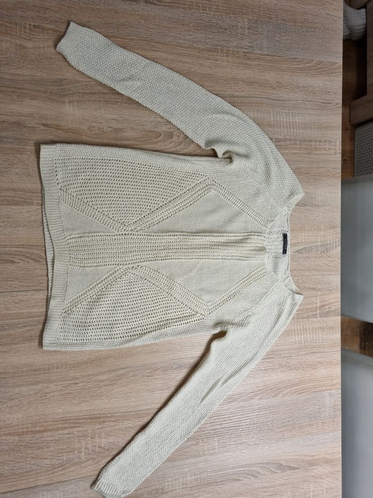 Kremowy sweter Promod r. S