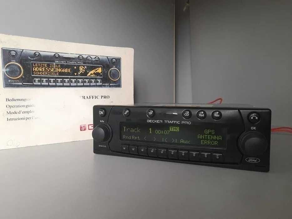 Radio FORD Becker Traffic Pro be4730 + książka !!