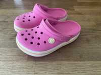 Crocs c10 sandaly klapki buty rozowe 27 28