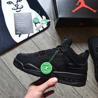 Мужские кроссовки Nike Air Jordan 4 'Black Cat' Размеры 40-45