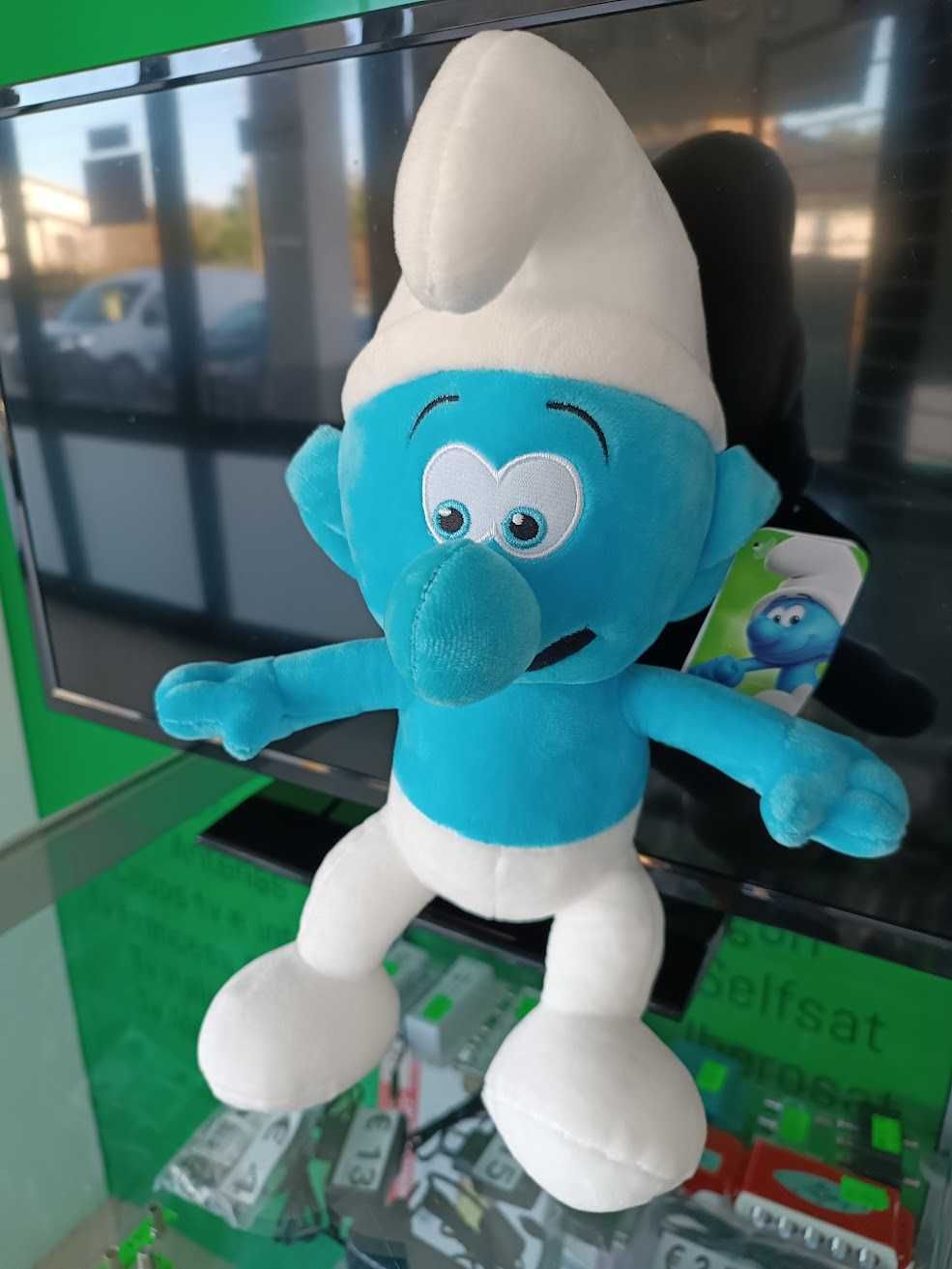 PROMO:Peluche Smurfs Smurf Azul 33cm
