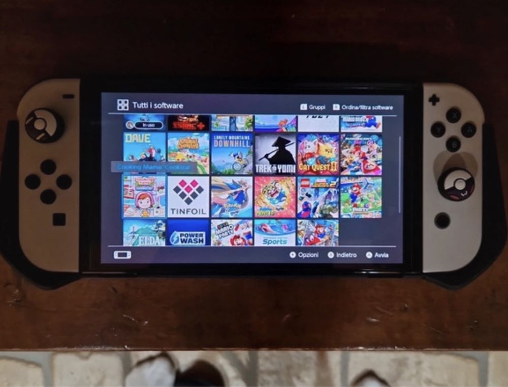 Nintendo Switch Oled Desbloqueada Tinfoil