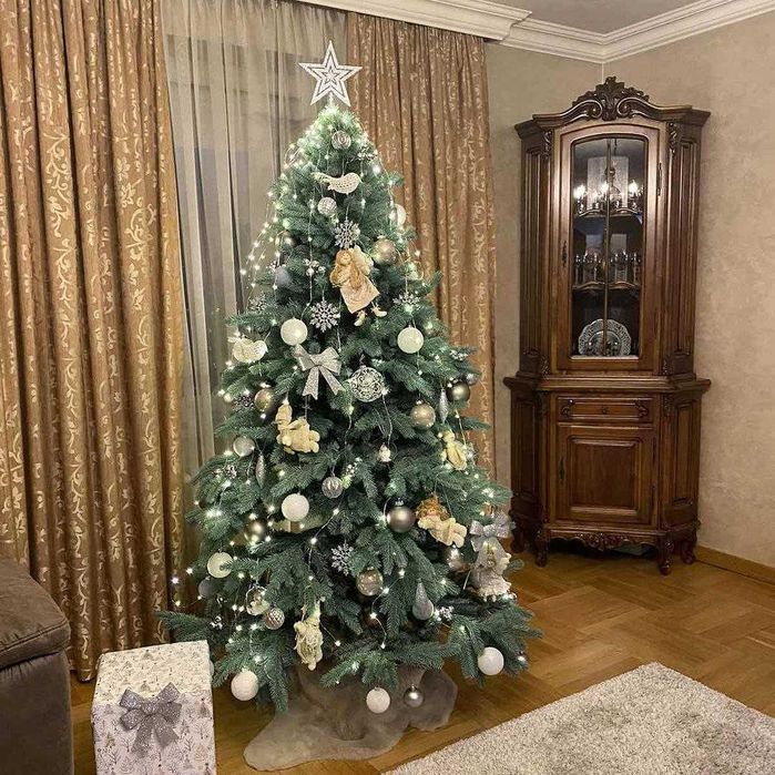 Заснеженная Пышная Ёлка искусственная Снежная Королева 1м-3м Ялинка