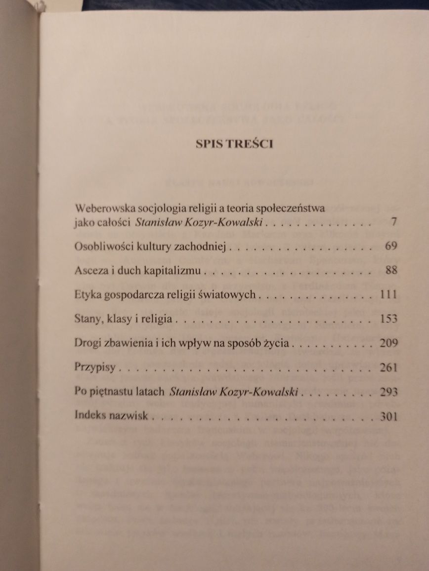 Weber szkice z socjologii religii