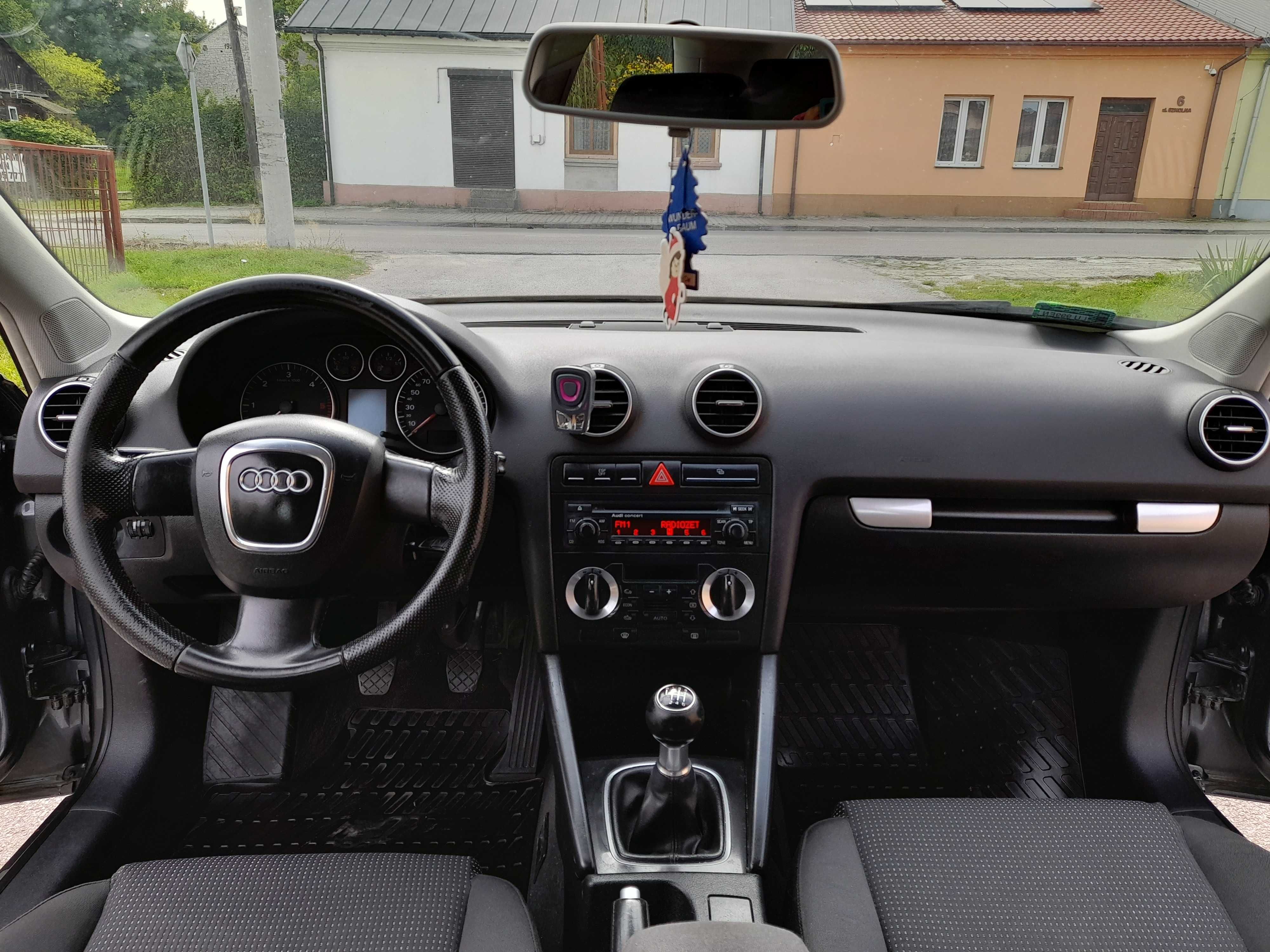 Audi A3 8p.2.0 tdi 140 koni,6 skrzynia,hak,klima sprawna