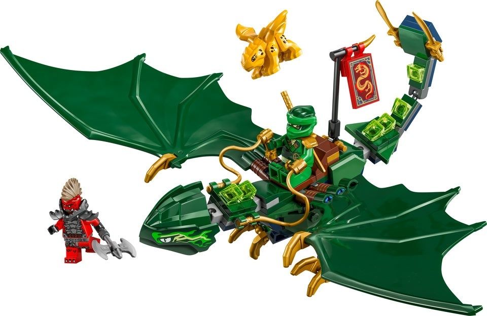 Lego Ninjago Zielony Leśny Smok Lloyda 71829