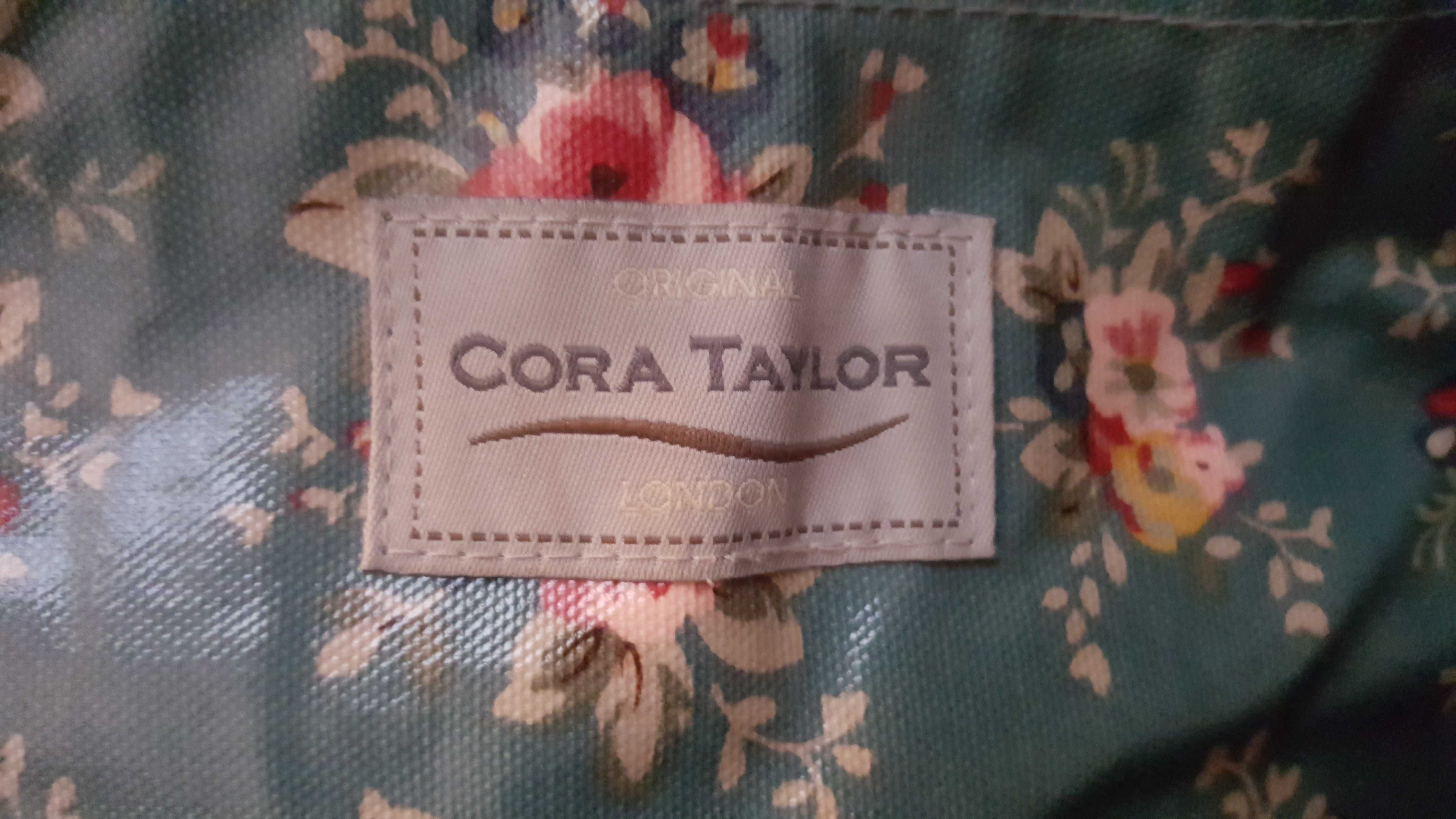 Torebka Cora Tailor w kwiatki z kieszonkami