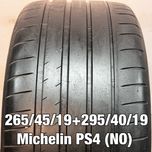 265/45/19+295/40/19 Шини Michelin Pilot Sport4 NO Порше R19 265 45 295
