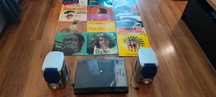 Gramofon Artur stereo GWS 123 + 16 płyt   wszystko sprawne