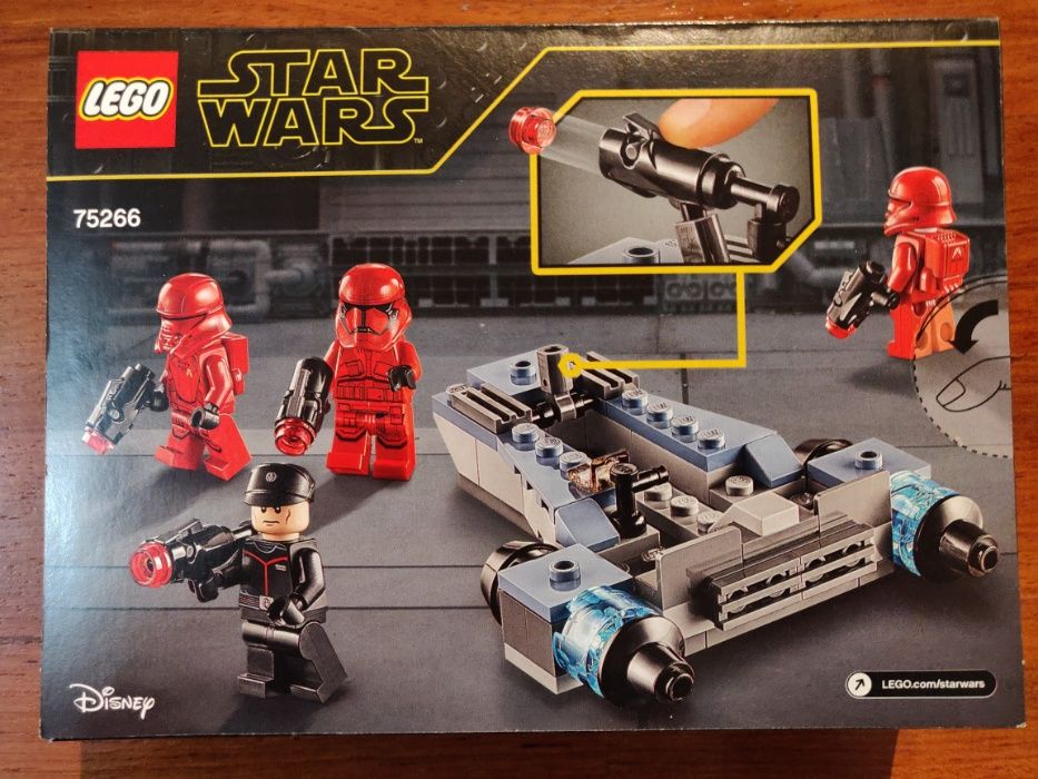 Lego Star Wars 75267 Mandalorian 75266 Sith 75320 Snowtroopers