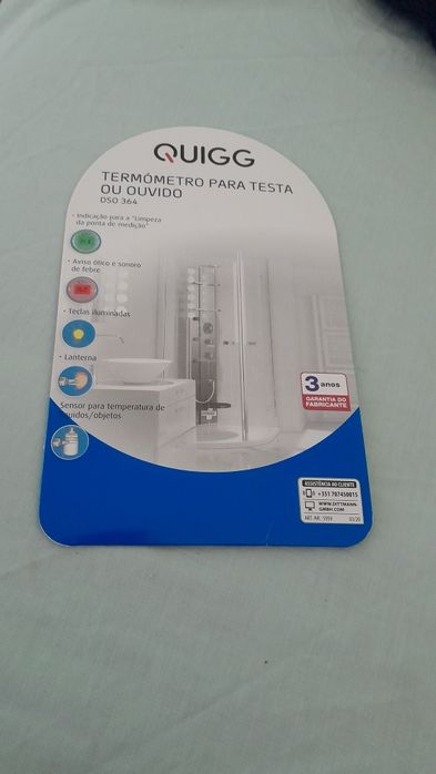 Termómetro digital testa e orelha Quigg