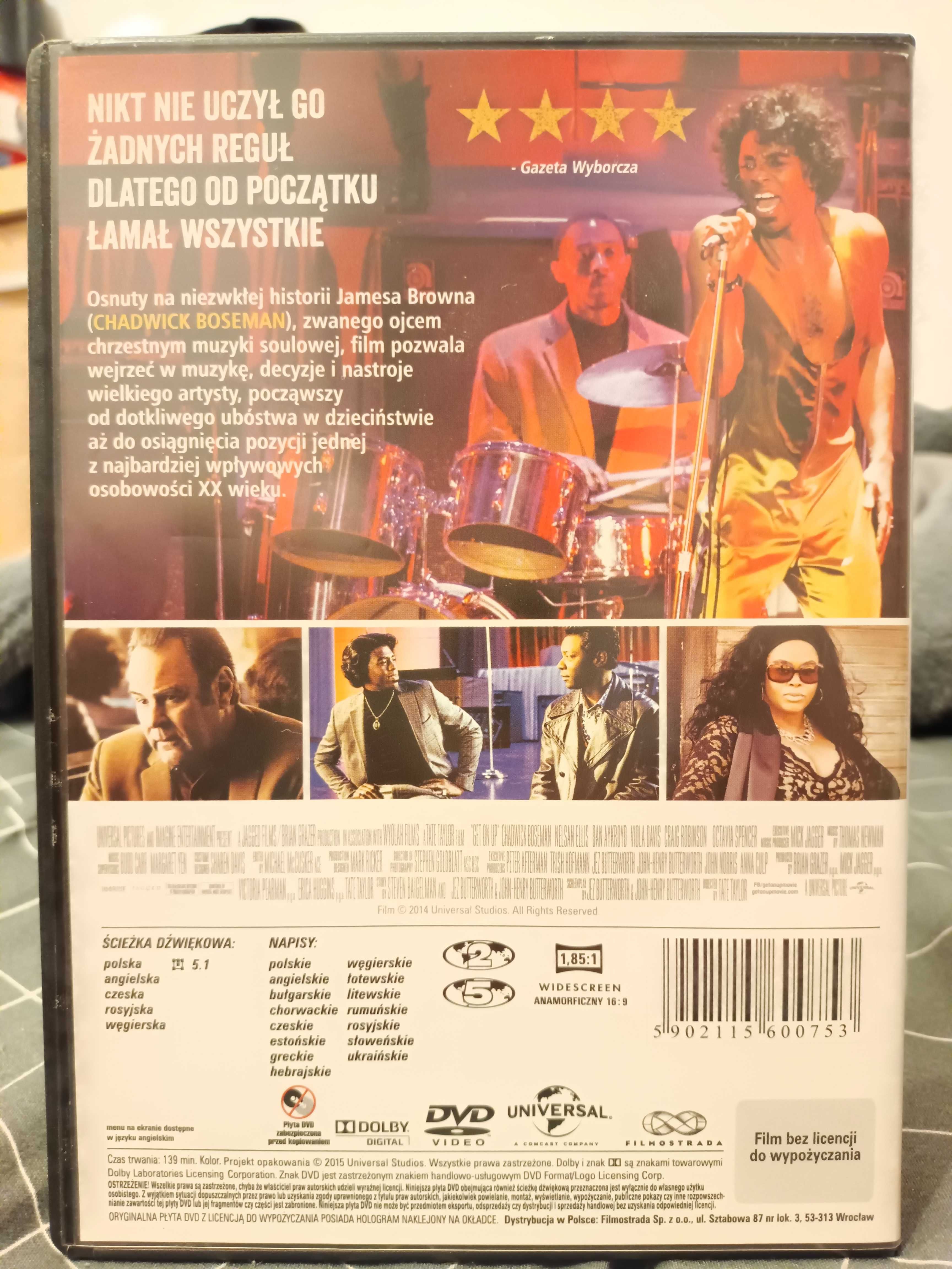 Get On Up - Historia Jamesa Browna (DVD 2014), biografia, muzyczny