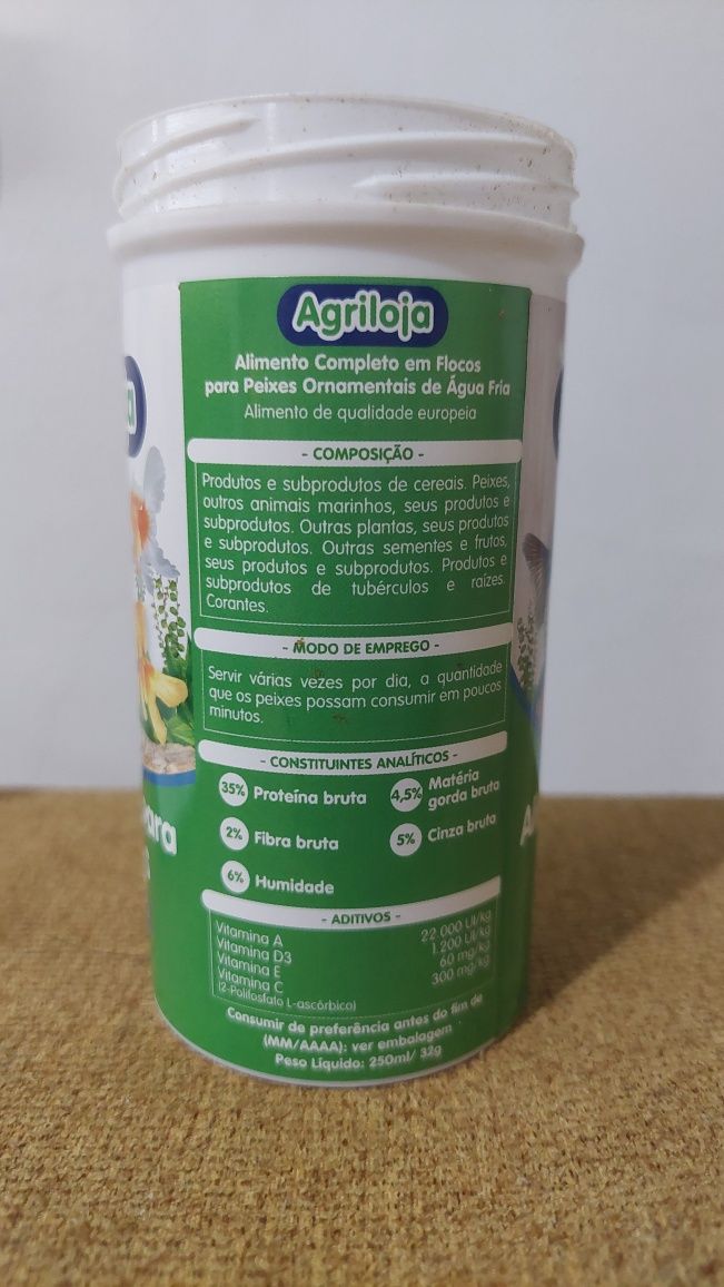 Ração peixe de água fria