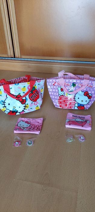 Hello kitty malas lancheiras NOVAs