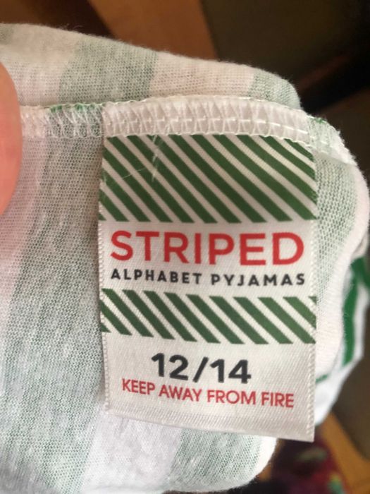 Пижама, комплект, костюм, 100% коттон, L. Striped. в ідеалі