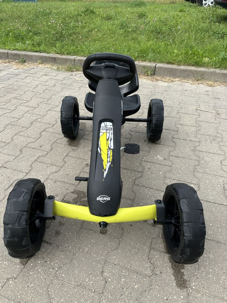 Gokard Gokart renomowanej marki Berg dla dziecka do 40 kg.