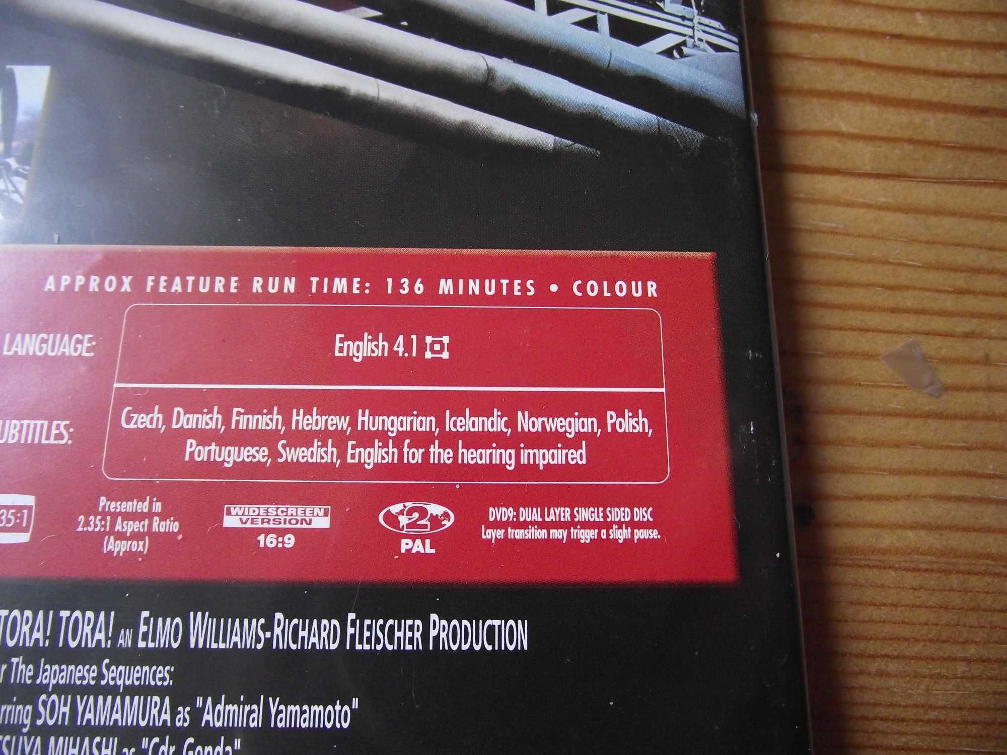 Tora Tora Tora film unikat dvd