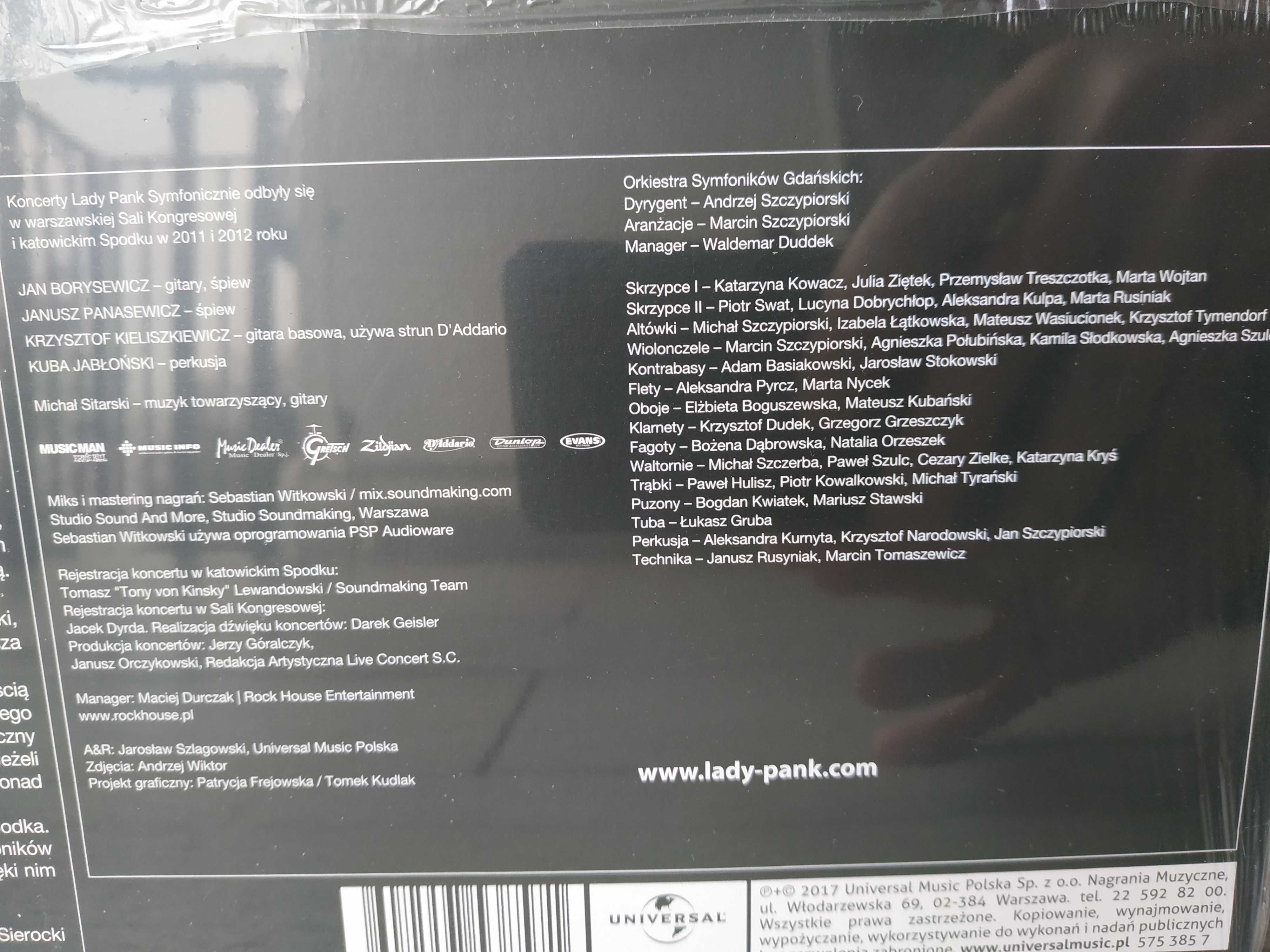 Lady Pank - Symfonicznie - winyl płyta - NOWA - folia Warszawa