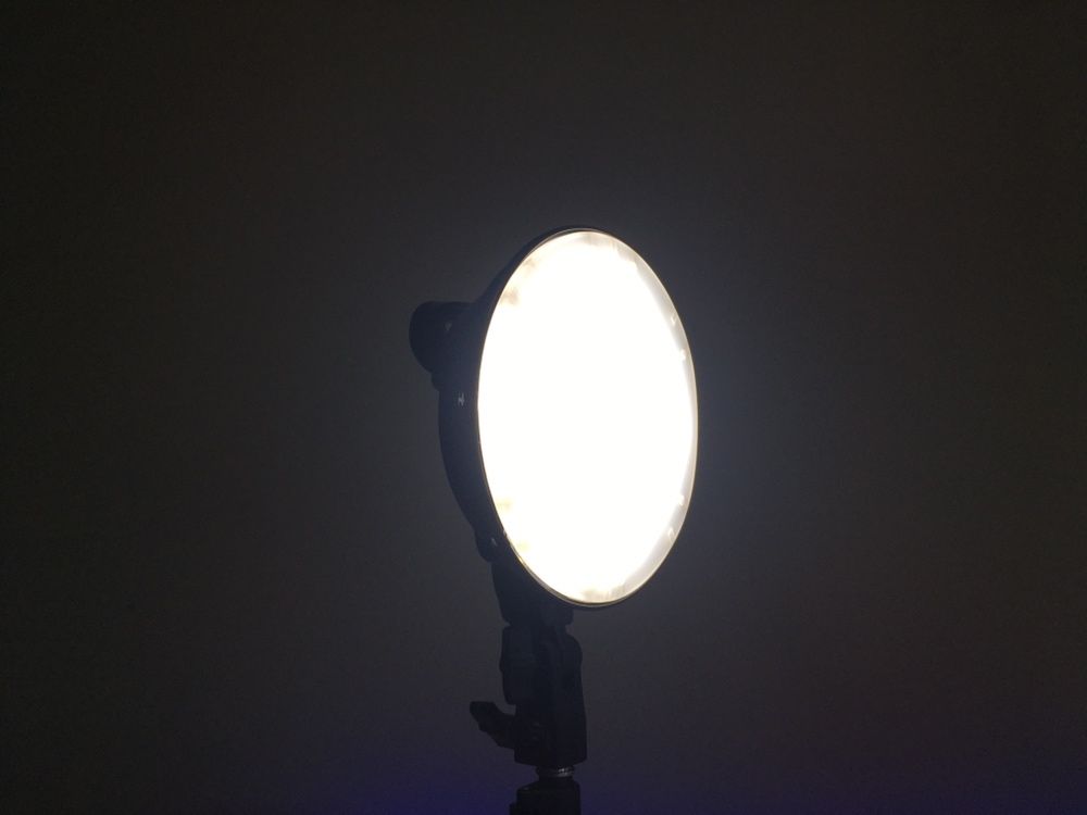Focos LED p/ fotografia **novos**