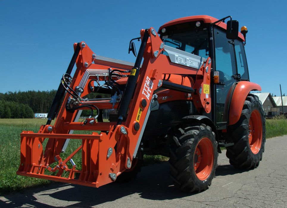 Metal-Technik TUR Ładowacz czołowy do ZETOR MTZ URSUS i inne MONTAŻ