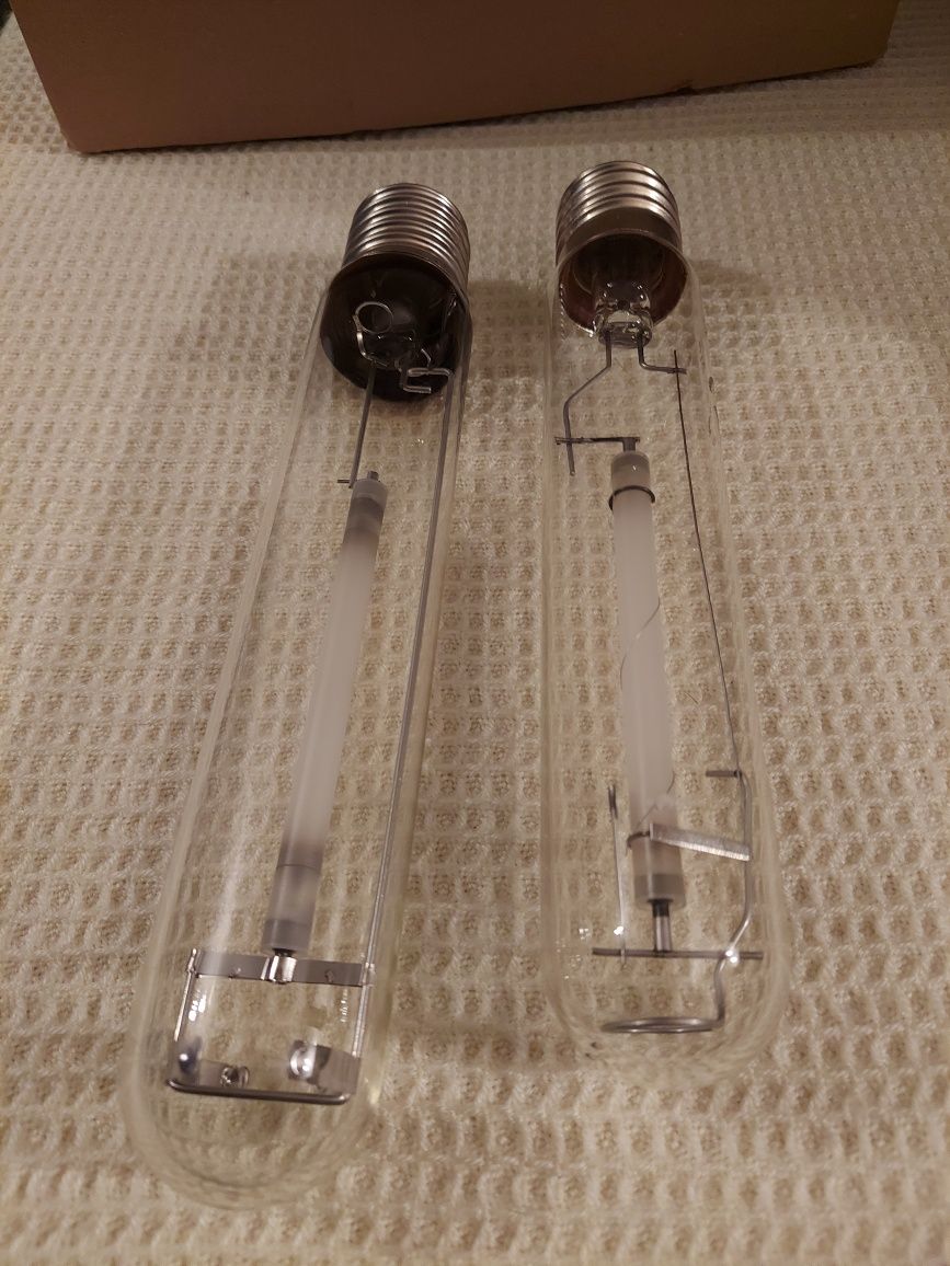 Zestaw grow. Lampy ndl, filtr węglowy, transformatory 2x 400w żarówka