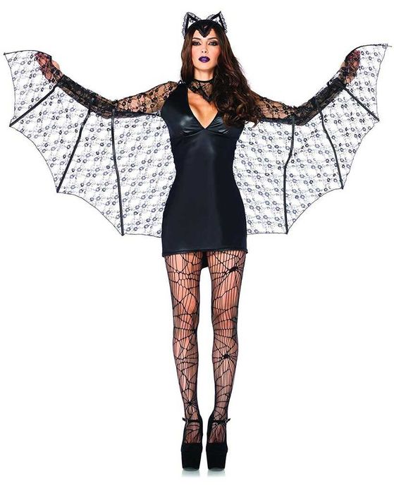 Leg Avenue strój kobieta nietoperz batman roz. S