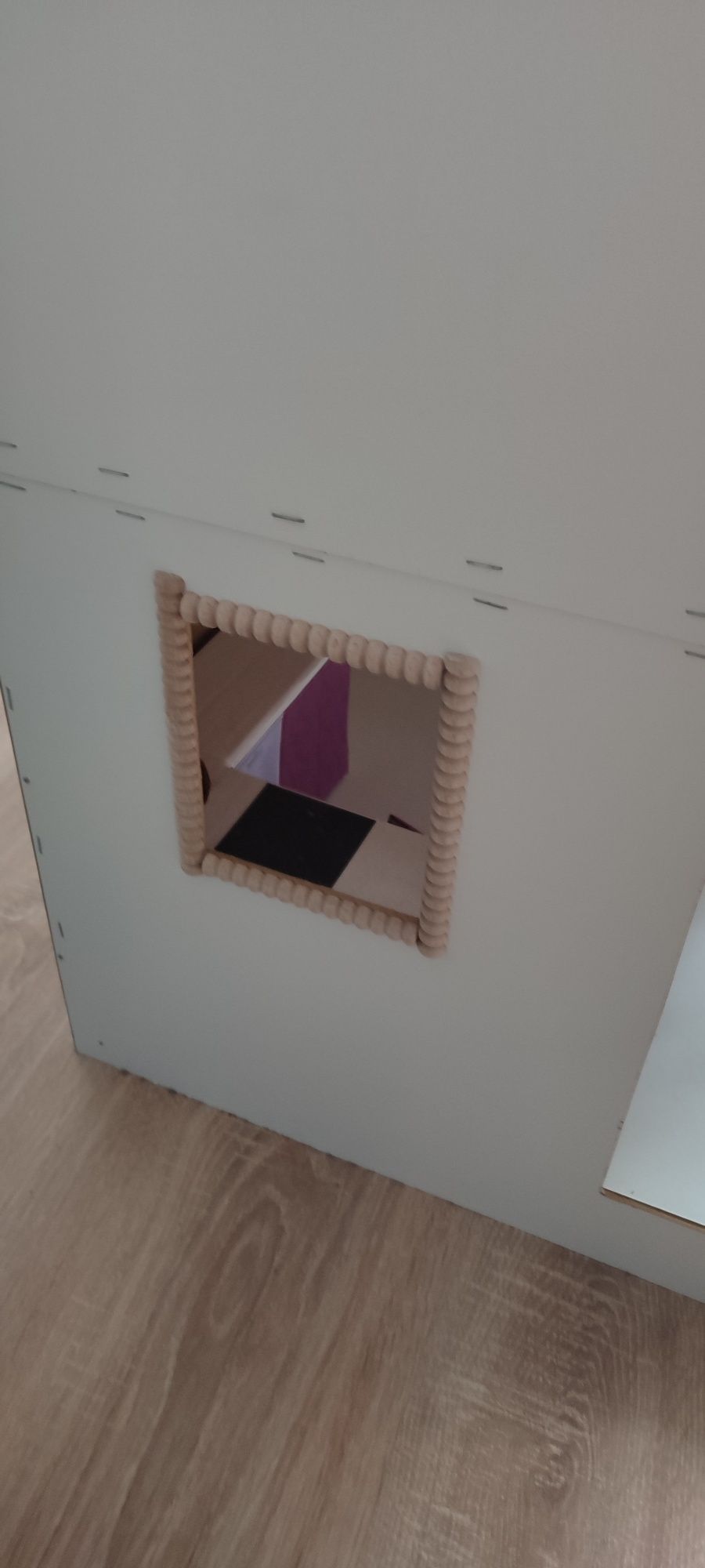 Pilne - Dom duży dla lalek handmade elektryczna winda i światła mebelk