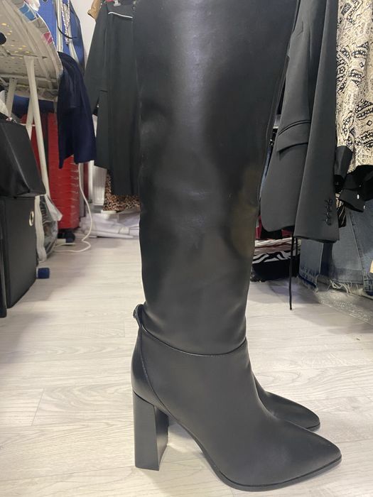 Продам шкіряні чоботи