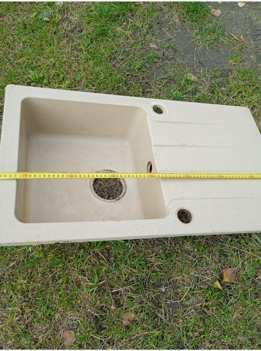 Zlew kuchenny granitowy