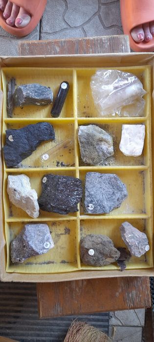 Набір мінералів та гірських порід з ссср