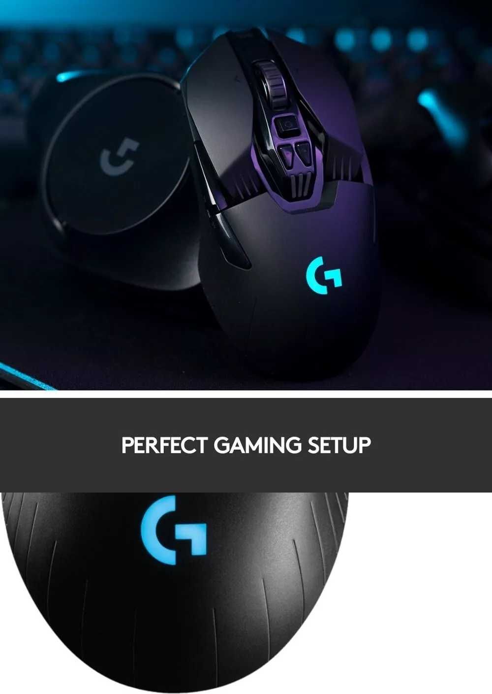 Безпровідна мишка Logitech G903 LIGHTSPEED RGB HERO