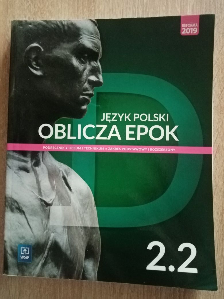Oblicza epok 2.2 język polski WSiP zakres podstawowy i rozszerzony