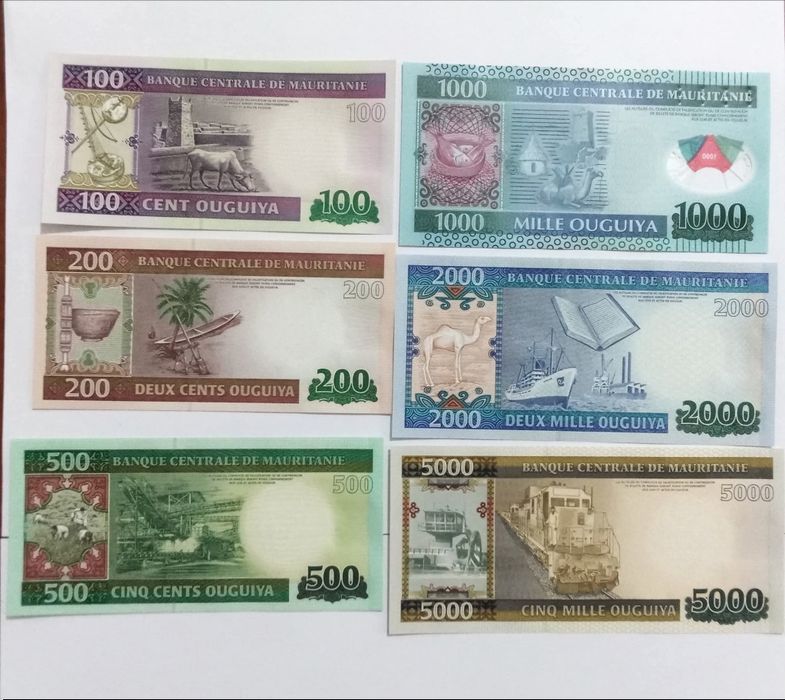 Set notas Mauritânia