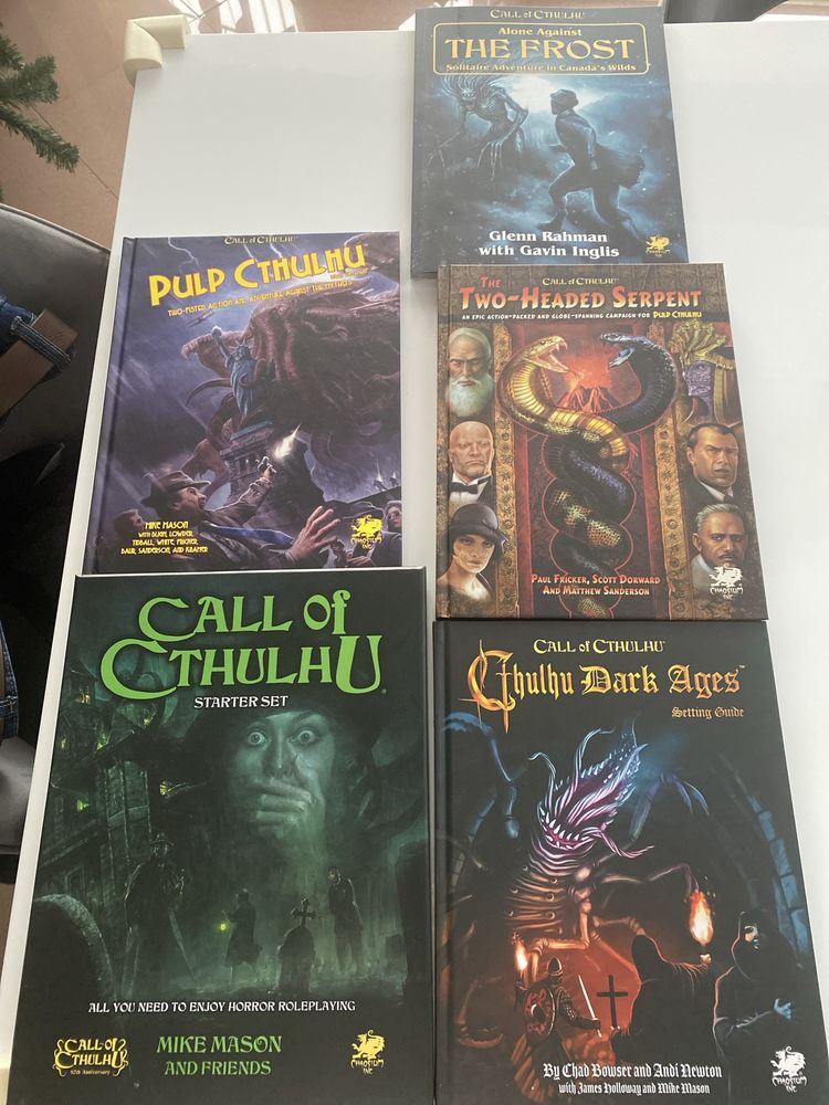 Coleção RPG Call of Cthulhu