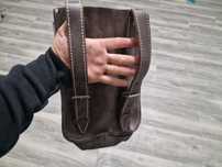 Bolsa em couro para arnês
