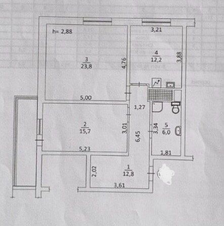 Видовая 2 комн. квартира в ЖК Гольфстрим / Аркадия/ Будова