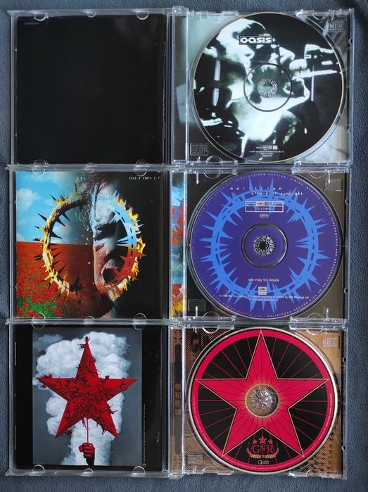 Фирменные CD Guns N'Roses, Marillion, Stereo MC's, Senseless Things