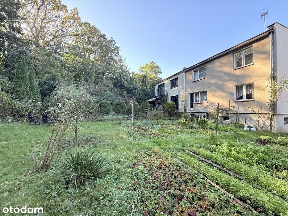 Podjuchy dom 5 pok +garaż, Widok na Puszczę Bukową