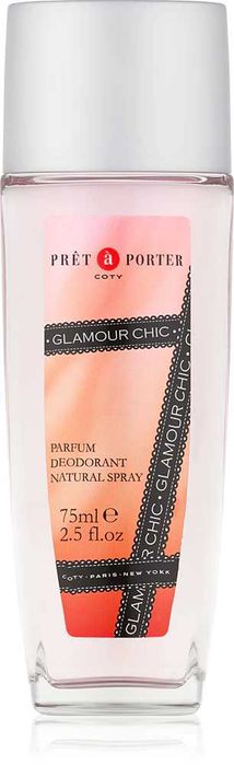 Pret A Porter Glamour Chic 75ml Perfum. Dezodorant OPIS !! MEGA UNIKAT