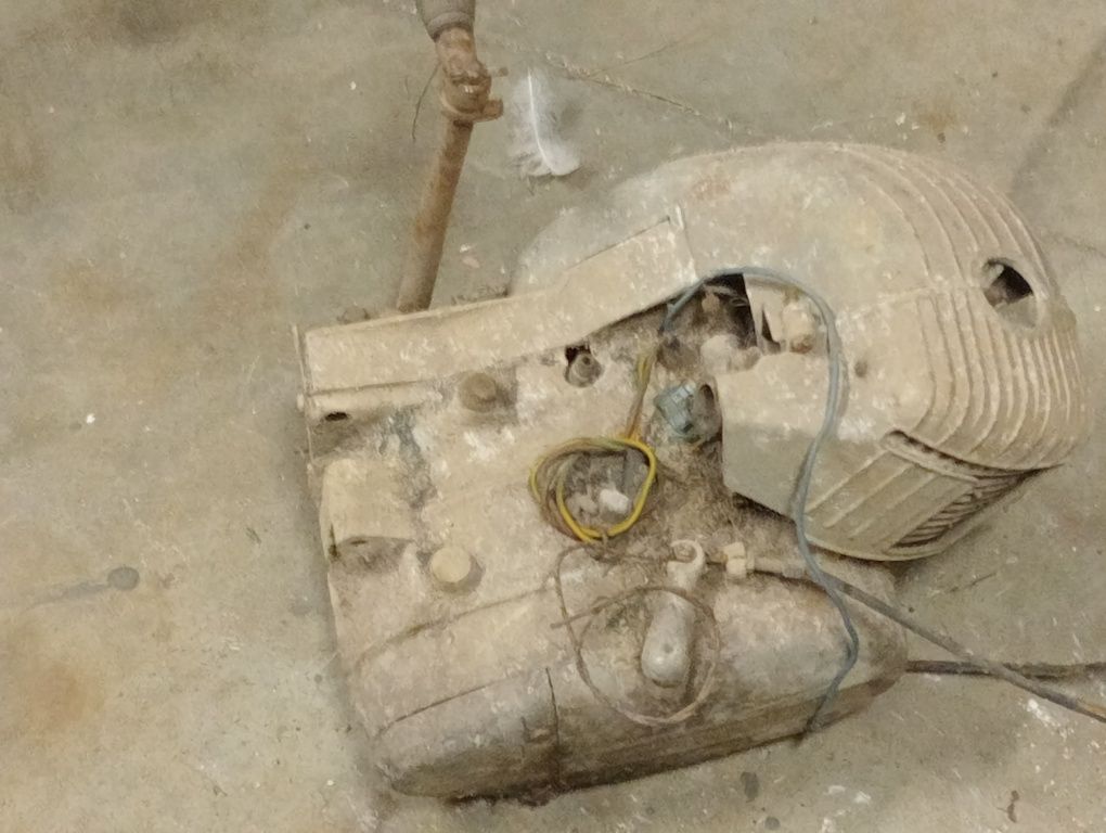 Motor Zundapp antigo
