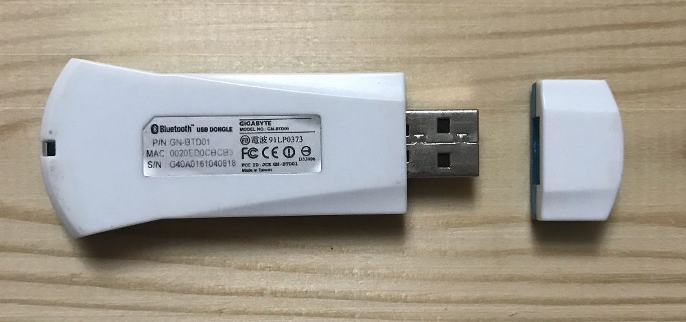 Bluetooth USB адаптер Gigabyte GN-BTD01