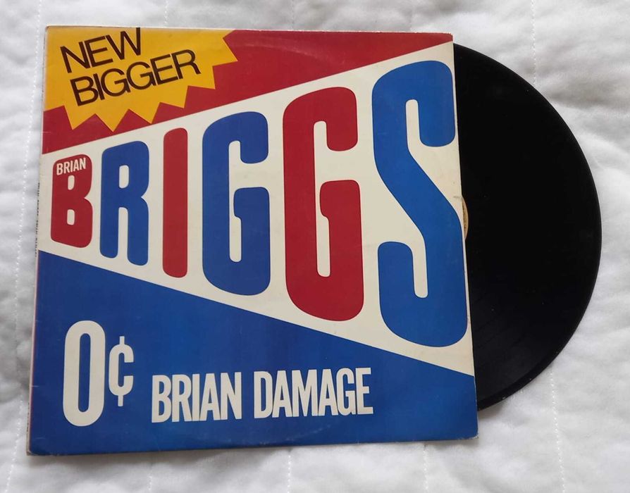 Brian Briggs – Brian Damage LP 1980 New Wave
